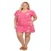 INGEAR Womens Beach Swimsuit Cover Up Short Cotton Shift Dress Sleeveless Tee with Pockets view 1