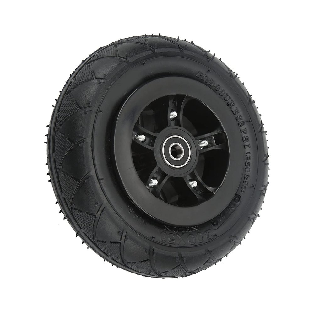 Skateboard Wheels, Mountain Skateboard Wheel 8in with Pneumatic Tire Mountain Scooter Wheel Off Road Skateboard Wheel Tire Off Road Skateboard Wheels 8 Off Road Skateboard Wheels