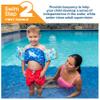 SwimWays Swim Trainer, US Coast Guard Approved Life Vest Kids Swim Vest, Arm Floaties & Life Jackets for Kids 33-55 lbs, Shark view 2