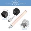 Billiard Chalk Holder, Firm Sturdy Snooker Tip Pricker Professional Portable for Billiards Match for Game Activity view 2