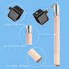 Billiard Chalk Holder, Firm Sturdy Snooker Tip Pricker Professional Portable for Billiards Match for Game Activity view 4