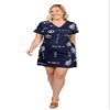 INGEAR Womens Beach Swimsuit Cover Up Short Cotton Shift Dress Sleeveless Tee with Pockets view 1