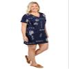 INGEAR Womens Beach Swimsuit Cover Up Short Cotton Shift Dress Sleeveless Tee with Pockets view 4