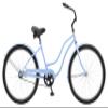 Schwinn Mikko 1 Cruiser Bike, 26 Inch Bike for Women and Men, Single-Speed Beach Cruiser Bicycle, Rear Coaster Brake, Comfortable Padded Seat, Upright Riding Position, Adult Bicycle view 2