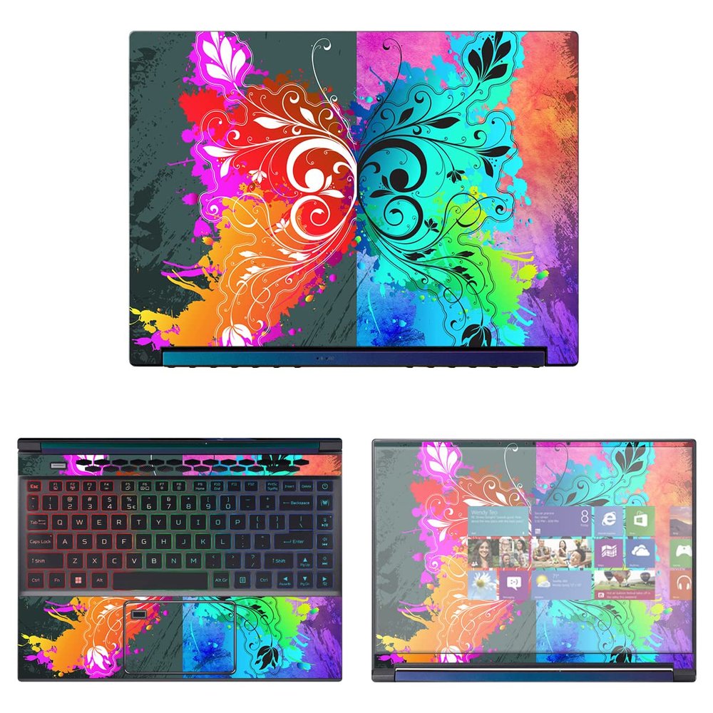 Decalrus - Protective Decal Skin Sticker for The Acer Predator Triton 300 SE 14 PT314-52 (14" Screen) case Cover wrap ACpredator300se_pt314-224