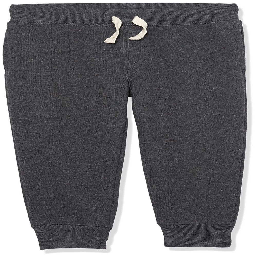The Children's Place Boys' Active Fleece Jogger Sweatpants, Obsidian Single, Small