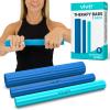 Vive Flex Therapy Bars (3 Pack) - Twist Resistance Hand Grip Strength Trainer for Injury Recovery, Tennis Elbow, Golfers, Tendonitis Pain - Weighted Strengthening Multi Pack view 1