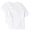 The Children's Place boys Short Sleeve Undershirt, White -4 Pack, X-Small US view 1
