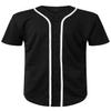 AIRNINE Men's Bandana Print Baseball Jersey Button Down Shirts (S to 5XL) (Black_J42, 4X-Large) view 1