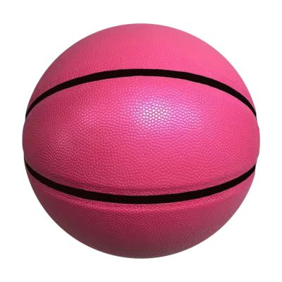 SHCHY Basketball No. 5, No. 6, No. 7, PU Soft Leather Wear-Resistant, Suitable for Indoor and Outdoor Use,Pink,size5