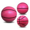 SHCHY Basketball No. 5, No. 6, No. 7, PU Soft Leather Wear-Resistant, Suitable for Indoor and Outdoor Use,Pink,size5 view 3