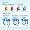 Bike Seatpost Clamp Quick Release Bicycle Seat Clamp Aluminium Alloy Tube Clip for Road Bike Casual Bike,Multiple Colors 28.6mm,31.8mm,34.9mm (28.6mm, Black) view 2