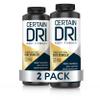 Certain Dri Body Powder - Talc-Free Anti-Chafing & Anti-Itch with Calamine - Maximum Sweat Absorption, Moisture Control, & Odor Protection - Doctor-Recommended - 8 oz - Pack of 2 view 1