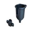 Brocraft Drink Holder/ Cup Holder for Gunnel & Sport Track Systems - 45 Degree Angle view 4