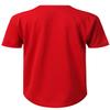 AIRNINE Men's Bandana Print Baseball Jersey Button Down Shirts (S to 5XL) (Red_J42, 2X-Large) view 2