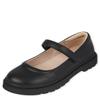 The Children's Place Girls' Uniform Shoes, Black, 5 Big Kid