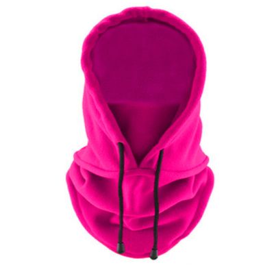 Balaclava Heavyweight Fleece Cold Weather Face and Neck Mask (Rose)
