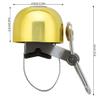 Bike Bell, Classic Bike Bell, Aluminum Bicycle Bell for Handlebars, Loud Crisp Clear Sound Bicycle Bike Bell for Adults Road Bike, Mountain Bike, City Bike, Sports Bike, Cruiser Bike Gold view 4