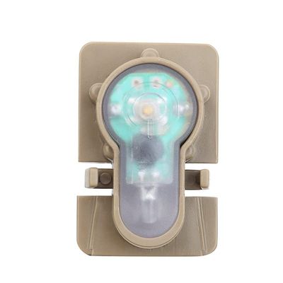 Outdoor Sports Airsoft Gear Helmet Accessory Fast Helmet Safety Signal Light Tactical Helmet Survival Illumination Strobe Flash Light