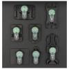 Outdoor Sports Airsoft Gear Helmet Accessory Fast Helmet Safety Signal Light Tactical Helmet Survival Illumination Strobe Flash Light view 4