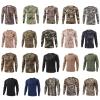 Outdoor Sports Airsoft Hunting Shooting Uniform Combat BDU Tactical Quick Dry Camouflage Shirt - Tan - XL view 2