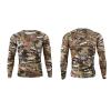 Outdoor Sports Airsoft Hunting Shooting Uniform Combat BDU Tactical Quick Dry Camouflage Shirt - Tan - XL view 3