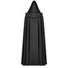 Medieval Cape with Hood for Women Plus Size Maxi Unisex Full Length Hooded Robe Cosplay Halloween Witch Cloak view 3