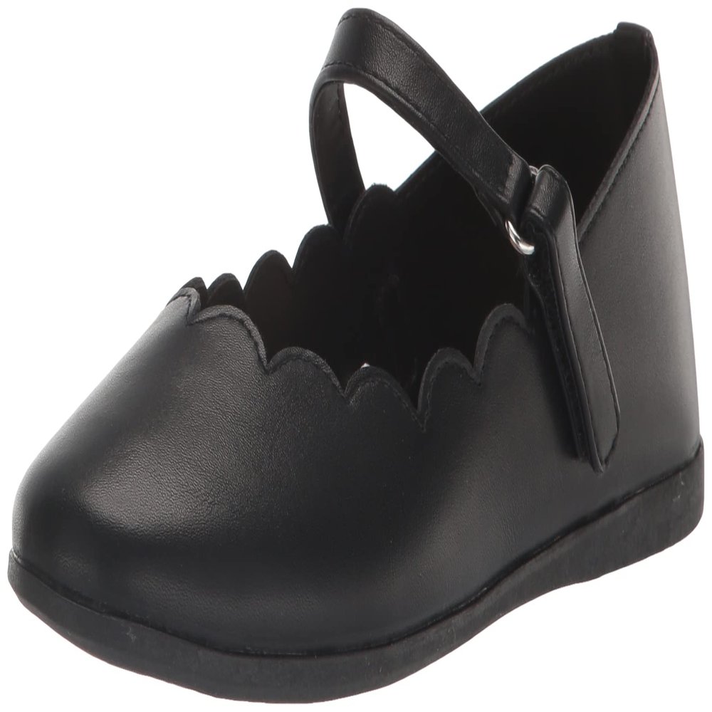 The Children's Place,girls,The Children's Place Comfort Flex Shoes,Uniform Comfort Flex Shoes,Black,5 Big Kid