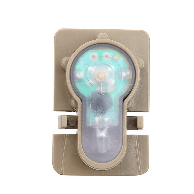 Outdoor Sports Airsoft Gear Helmet Accessory Fast Helmet Safety Signal Light Tactical Helmet Survival Illumination Strobe Flash Light