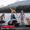 River Tube for Floating Heavy Duty Rubber Snow Tube | River Tube, Sledding Float | Pool Closing Inner Tube | Truck Inner Tubes (37") view 3