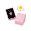 Oinsi Loved Ones footprint In My Heart Stainless Steel Cremation Jewelry Urn Necklace For Ashes Angel Wing Memorial With Clear Zircon (Rainbow) view 3