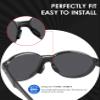 BLAZERBUCK Replacement Nose Piece Nose Pads for Oakley Portal OO9446 / Portal X OO9460 Sunglasses - Black view 2