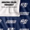 Georgia Southern University Blanket, 50"x60" Logo Pattern, Silky Touch Super Soft Throw Blanket view 4