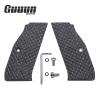 Guuun G10 Grips for CZ Shadow 2 / CZ-75 Palm Swell Tactical Dimple Texture - Gray/Black view 2