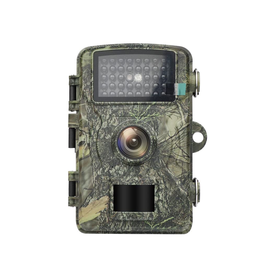1080P Trail Camera 16MP Wild Field Hunting Camera with IR Night Vision, 0.8 second trigger speed and IP66 Waterproof Wildlife Deer Detector with 38 IR LEDs and 2.0 inch TFT Screen Game camera