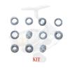 JEEFUSE Fishing Reel Stainless Steel Ball Bearings Kit for 1000 PGS / 03238 Spinning reels Bearing Kits view 2