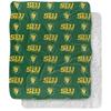 Southeastern Louisiana University Blanket, 50"x60" Logo Pattern, Silky Touch Sherpa Back Super Soft Throw Blanket view 1