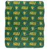 Southeastern Louisiana University Blanket, 50"x60" Logo Pattern, Silky Touch Sherpa Back Super Soft Throw Blanket view 2