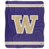 University of Washington Blanket, 50"x60" Primary Logo, Silky Touch Sherpa Back Super Soft Throw Blanket view 2