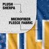 University of California, Riverside Blanket, 50"x60" Logo Dots, Silky Touch Sherpa Back Super Soft Throw Blanket view 4
