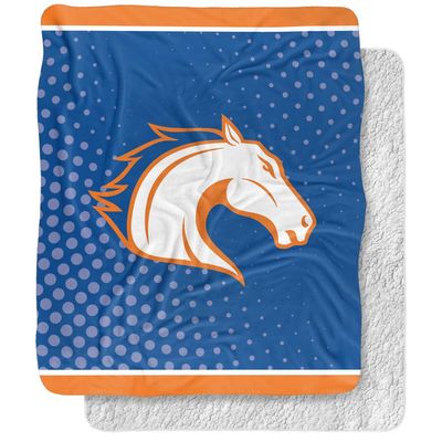 University of Texas at Arlington Blanket, 50"x60" Logo Dots, Silky Touch Sherpa Back Super Soft Throw Blanket