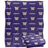University of Washington Blanket, 50"x60" Logo Pattern, Silky Touch Super Soft Throw Blanket view 1