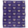 University of Washington Blanket, 50"x60" Logo Pattern, Silky Touch Super Soft Throw Blanket view 2