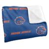 Boise State University Blanket, 50"x60" Logo Pattern, Silky Touch Super Soft Throw Blanket view 3