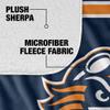 The University of Tennessee at Martin Blanket, 50"x60" Primary Logo, Silky Touch Sherpa Back Super Soft Throw Blanket view 4