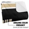 Purdue University Fort Wayne Blanket, 50"x60" Primary Logo, Silky Touch Sherpa Back Super Soft Throw Blanket view 3