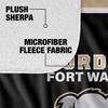 Purdue University Fort Wayne Blanket, 50"x60" Primary Logo, Silky Touch Sherpa Back Super Soft Throw Blanket view 4