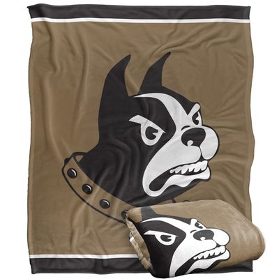Wofford College Blanket, 50"x60" Logo Dots, Silky Touch Super Soft Throw Blanket