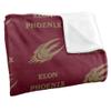 Elon University Blanket, 36"x58" Logo Pattern, Silky Touch Super Soft Throw Blanket view 3