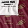 Elon University Blanket, 36"x58" Logo Pattern, Silky Touch Super Soft Throw Blanket view 4